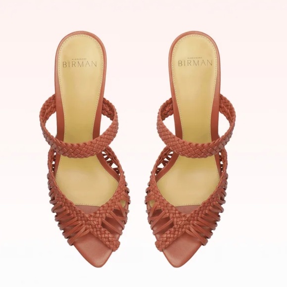 Alexandre Birman Agatha Mule Napa Kiss Guava - Picture 14 of 14